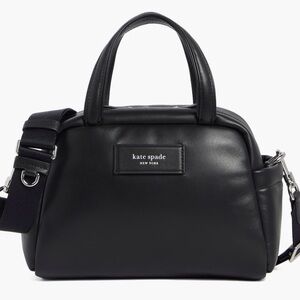 ♠️Kate Spade Black Puffer Satchel Bag